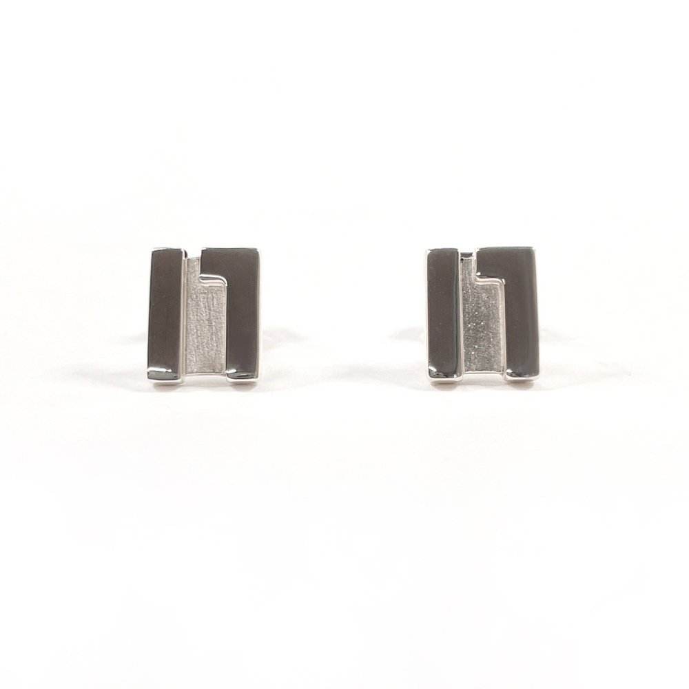 GUCCI G-logo earrings, sterling silver (925), unisex.